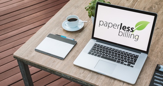 Paperless billing graphic