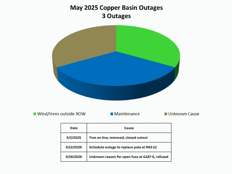 May Outage Summary